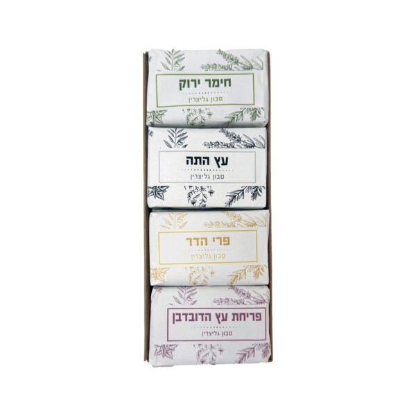 סט מתנה – מארז סבונים ארומתרפיים | סט מספר 2